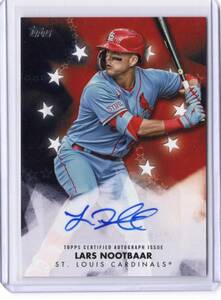 直筆サインカード！【ラーズ・ヌードバー ／ Lars Nootbar】2024 Topps Series1 - Baseball Stars ★ 侍ジャパン WBC カージナルス