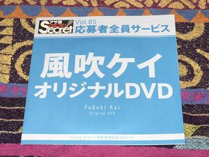 【アサ芸secret】応募者全員サービスDVD vol.85　風吹ケイ