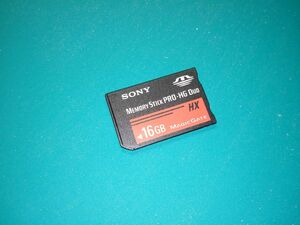 SONY メモリースティック PRO-HG Duo　16GB