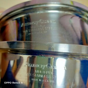 Amway Queen アムウェイ 片手鍋 ソースパン ステンレス 調理器具 大中小3点セット Made in USA IH対応の画像9