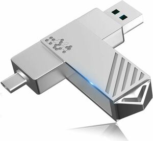 1TB USBメモリ タイプc＆USB-A type-c 外付け 2IN1 USB3.0Gen1＆Type-C 小型 817