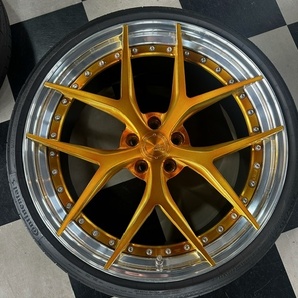 BC FORGED HCS21S マセラティ グラントゥーリズモ 21 22 114.3 鍛造ホイール 流用の画像2