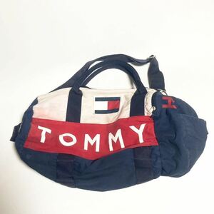 TOMMY HILFIGER * Boston bag shoulder bag 2way man and woman use sport Street American Casual going to school Tommy Hilfiger #SBA46