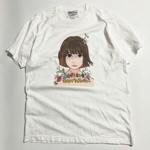 BISH ☆ モモコグミカンパニー プリント Tシャツ ホワイト L 希少 人気 パンクバンド 音楽 ミュージシャン 思い出 コレクション ■SAP176