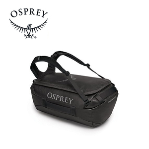 Osprey Transporter 65 Travel Duffel Bag Black/Orange Camo O/S