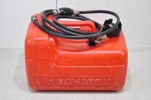 中古■FuelTank　ホースincluded　12L Tohatsu　Mercury　Fuelゲージincluded　船外機 ガソリンTank ポリTank 12リットル