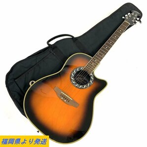 Applause by Ovation AE128 S/N:9006816 アプローズ エレアコ アンプ出力OK 状態説明あり★現状品【福岡】の画像1