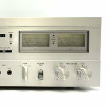 YAMAHA TC-5 ヤマハ カセットデッキ 再生OK 出力OK 動作/状態説明あり◆現状品【福岡】_画像3