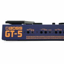 BOSS GT-5 ボス マルチエフェクター ギターエフェクター ※状態確認のみ 状態説明あり★ジャンク品【福岡】_画像6