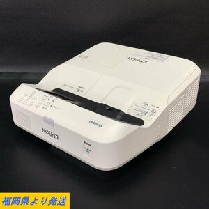 EPSON EB-685WT エプソン 超短焦点ビジネスプロジェクター 投影/HDMI入力OK ※リモコン/電源コードなし 動作/状態説明あり＊現状品【福岡】