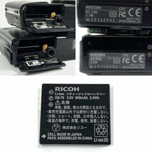 RICHO リコー CX1 / CX5 コンパクトデジタルカメラ まとめ売り2台セット　バッテリー(CX1)付き●現状品_画像10