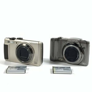 OLYMPUS オリンパス SZ-20 / SH-21 コンパクトデジタルカメラ まとめ売り 2台セット バッテリー付き●動作品