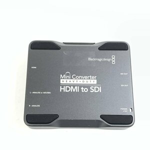 Blackmagic design ブラックマジックデザイン HDMI to SDI ミニコンバーター 放送用小型ビデオコンバーター [映像制作機器]●現状品【TB】