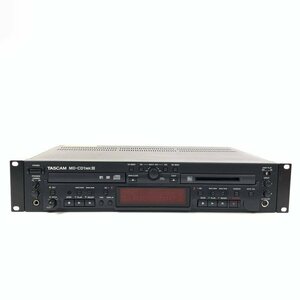 TASCAM MD-CD1MKⅢ タスカム 業務用CD/MDデッキ プレーヤー レコーダー◆現状品【TB】