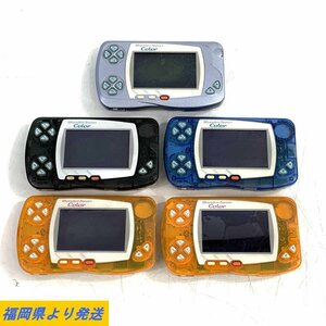 【5台/まとめ売り】BANDAI WonderSwan Color ワンダースワンカラー ※未確認品 ＊ジャンク品【福岡】