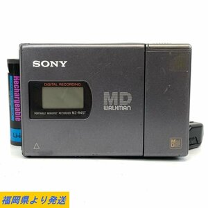 SONY WALKMAN MZ-R4ST ソニー ポータブルMDレコーダー MDウォークマン 再生動作OK 動作/状態説明あり◆現状品【福岡】