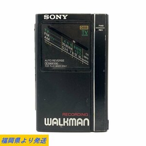 SONY WALKMAN WM-F404 ソニー ラジオ付きポータブルカセットレコーダー ウォークマン ※充電池なし ※状態説明あり◆ジャンク品【福岡】