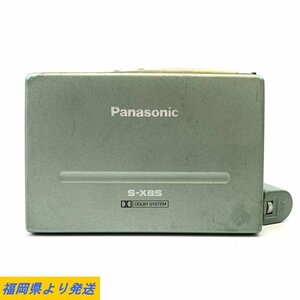 Panasonic RQ-S3 S-XBS パナソニック ポータブルカセットプレーヤー ※充電池なし ※通電NG 状態説明あり◆ジャンク品【福岡】