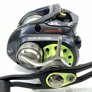 DAIWA ZILLION TW 1516XXH ダイワ ベイトリール ジリオン 右巻き ※外観に難あり 動作/状態説明あり＊現状品【福岡】の画像3