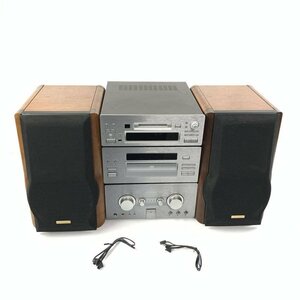 KENWOOD ケンウッド KAF-7002 ミニコンポ システムコードx2付き◆現状品