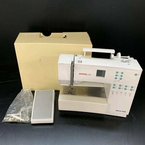 RICCAR リッカー BERNINA 130 ミシン フットコントローラー/リール等/ケース付き＊ジャンク品