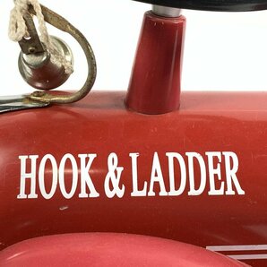 HOOK&LADDER No.891 フック＆ラダー 消防車 乗用玩具 サイズ(突起部含む)≒W230 H360 D700(mm) 重量≒約4.8㎏ [乗り物/キッズカー]＊現状品の画像9