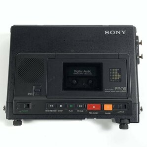 SONY ソニー TCD-D10 PROⅡ DATデッキ ACアダプター/キャリングケース付き◆現状品【TB】の画像5