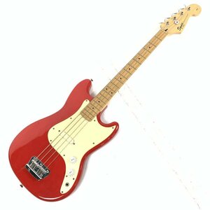 Squier by Fender スクワイア BRONCO BASS エレキベース シリアルNo.ICS12124951 赤系 CRAFTED IN INDONESIA表記★簡易検査品