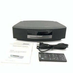 BOSE Bose AWRCCB Wave music system CD radio power cord / owner manual / remote control attaching * present condition goods 