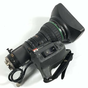Canon IF キヤノン 業務用ビデオカメラレンズ J15ax8B4 IRS SX12/1:1.7/8-120mm レンズフード/レンズキャップ付き●ジャンク品【TB】の画像7