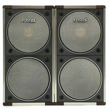 FOSTEX フォステクス G750 2way ペア ブックシェルフ型 スピーカー　XLRケーブルx2/元箱付き◆現状品【TB】_画像2