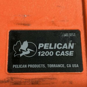 PELICAN ペリカン 1200 CASE 小型防水ハードケース 外寸:W270xH124xD246mm 重量:1.2㎏★現状品【TB】の画像9