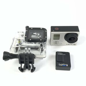 GoPro HERO3 アクションカメラ バッテリー/フレーム付き アウトドア/レジャー/スポーツ●現状品の画像1