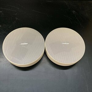 BOSE ボーズ 230SM SURFACE MOUNT SPEAKER スピーカー ペア 2台 壁掛けタイプ ネットカバーx2付き◆現状品