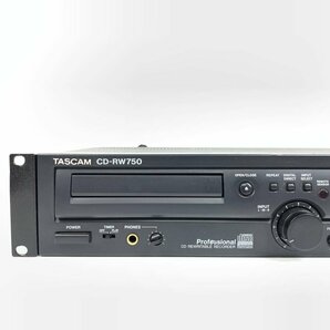 TASCAM タスカム CD-RW750 業務用CDレコーダー◆簡易検査品【TB】の画像2