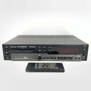 TASCAM タスカム CD-RW900SL 業務用CDレコーダー リモコン付き◆簡易検査品【TB】の画像1