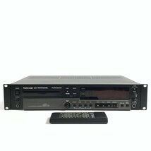 TASCAM/TEAC タスカム CD-RW900SL 業務用CDレコーダー リモコン付き◆ジャンク品_画像1