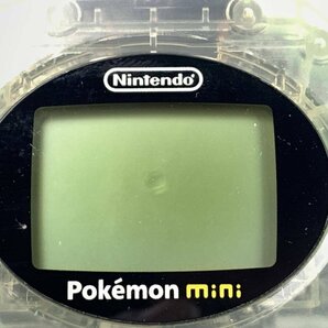 NINTENDO 任天堂 ポケモンミニ Pokemon mini MIN-001 まとめ売り 3個セット 難あり ポケモンパーティミニ付き＊動作未確認品【GH】の画像3