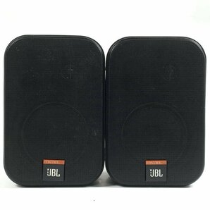 JBL CONTROL 1 2Way スピーカー ペア ネットカバーx2付き◆現状品の画像1