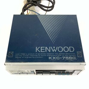 KENWOOD KXC-7580 ケンウッド カーステ テープデッキ○ジャンク品の画像5