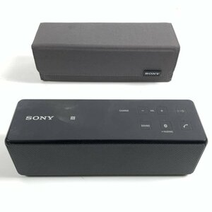 SONY ソニー SRS-X33 Bluetooth ワイヤレススピーカー パーソナルオーディオシステム 専用ケース付き◆動作品