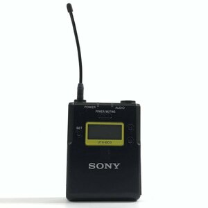 SONY UTX-B03 UHF ソニー トランスミッター★動作未確認品【TB】