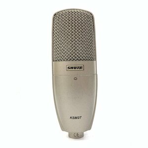 SHURE シュア KSM27 コンデンサーマイク★動作品【TB】