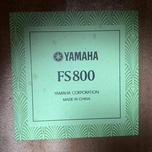 YAMAHA ヤマハ FS800 アコースティックギター シリアルNo.HMP121122 ナチュラル系★動作品の画像10