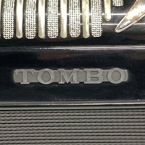 TOMBO トンボ アコーディオン 鍵盤41/ ベース120/ メロディスイッチ7/ バススイッチ2 MADE IN ITALY★簡易検査品の画像9