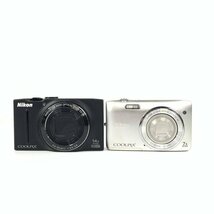 Nikon ニコン COOLPIX S8200/S3500 コンパクトデジタルカメラ 全2台セット まとめ売り バッテリーx2付き●簡易検査品_画像3