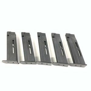 MGC H&K P7M13 correspondence gas gun for magazine set sale 5 pcs set * junk 