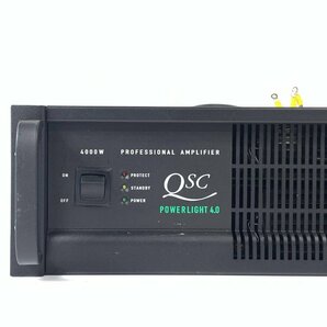 QSC POWERLIGHT 4.0 PAアンプ 出力900W+900W(8Ω時)★現状品【TB】の画像2