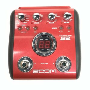 ZOOM ズーム B2 ベースフロアマルチエフェクター★動作品の画像1