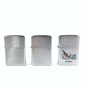 ZIPPO ジッポー ALASKA 1981年製 他 全3個セット ジッポーライター＊現状品の画像1